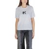 Karl Lagerfeld Tričká s krátkym rukávom KLJ REG K LOGO TEE A3W17094 Biela