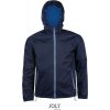 SOL'S | Skate, Unisex vetrovka, modrá navy - modrá royal, XS