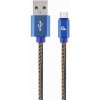 Gembird CC-USB2J-AMCM-1M-BL USB 2.0 AM na typ C (AM/CM), 1m, modrý