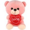 Teddies Medveď/Medvedík sediaci so srdiečkom 19 cm