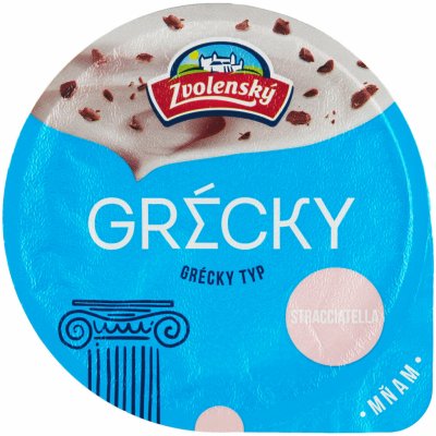 Zvolenský Jogurt grécky typ stracciatella 125 g