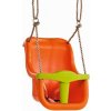 KBT hojdačka Baby Luxe oranžovo-zelená