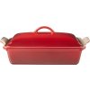 Le Creuset Zapekacia misa s pokrievkou Heritage 33 cm/3,8 l červená
