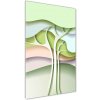 Vertikálny foto obraz akrylový Abstraktné strom 50x100 cm