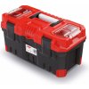 Kistenberg TITAN PLUS Plastový kufor na náradie, 55,4x28,6x27,6cm, červená KTIP5530-3020