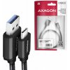 Axagon BUCM3-AM15AB USB-C USB-A, USB 3.2 Gen 1, 3A, ALU, 1,5m, černý