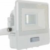 V-TAC PRO LED reflektor 10W studená biela so senzorom