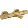 Grohe Precision Feel vaňová/sprchová batéria nástenná s termostatom Brushed Cool Sunrise 34788GN0