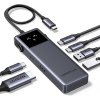 UGREEN Uno 6v1 Multiportový USB-C HUB s HDMI/USB 3.2 A/USB 3.2 C/PD Power Converter sivý 6941876239986