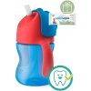 PHILIPS AVENT Hrnček 200 ml Bendy s ohybnou slamkou chlapec+WW Soapberry 60ks modrá