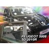 Deflektory na Peugeot 5008, 5-dverová (+zadné), r.v.: 2009 - 2017