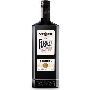 Fernet Stock 38% 1 l (čistá fľaša)