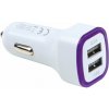USB nabíjačka do auta , Red Farba: violet