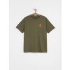 Spitfire Lil Bighead Fill (military green w/red black&white print), zelená