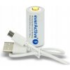 Akumulátor everActive 16340 3,7V Li-ion 700mAh s micro USB nabíjaním a ochranou