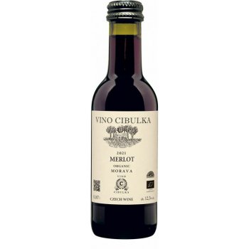 Vino Cibulka Merlot Mini bez histamínu červené suche 2021 0,19 l od 2,92 €  - Heureka.sk