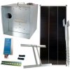 Agrofortel Základná sada na solárny ohradník s prenosnou schránkou, regulátor 15 A, panel 200 W, držiak, konzola