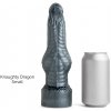 Mr. Hankey’s Toys Knaughty Dragon S, prémiové silikónové dildo s Vac-U-Lock 24,1 x 3,6–7 cm
