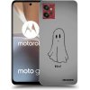 Picasee silikónový prehľadný obal pre Motorola Moto G32 - Ghost