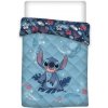 Prehoz cez posteľ Lilo a Stitch modrý