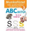 Dohány náučná hra tabuľa Píš a zmaž zošit 3 oranžová - Učíme sa písať veľkú ABC pomocou obrázkov 505-3