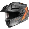 Výklopná helma Schuberth E2 Explorer šedá/oranžová 2XL
