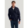 MIKINA GANT REG SHIELD FULL ZIP SWEAT EVENING BLUE