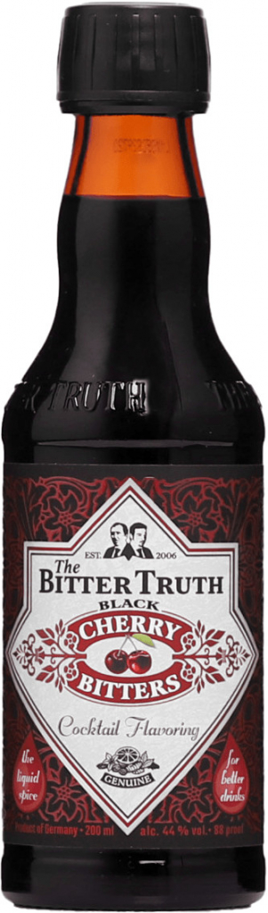 The Bitter Truth Black Cherry 44% 0,2 l (čistá fľaša)