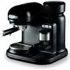 Ariete 1318 Moderný espresso kávovar s integrovaným mlynčekom na kávu, na zrnkovú a mletú kávu, cappuccino na mliečnu penu, 1 filter, 1080 W, 800 cm3, čierny