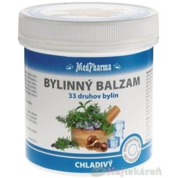 MedPharma bylinný balzam chladivý extrak z 33 druhov bylín 250 ml