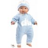 Llorens 13847 JOEL - realistická bábika bábätko s mäkkým látkovým telom - 38 cm