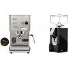 Profitec GO, brushed stainless steel + Eureka Mignon Silenzio, CR black