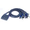 Aten CS-64US-AT KVM prepínač pre 4xPC s VGA a USB portami