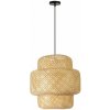 IMMAX BOHO HILO designové závěsné svítidlo, D50cm, E27, bambus 08268L