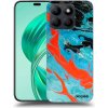 Picasee silikónový prehľadný obal pre Honor X8c - Blue Magma