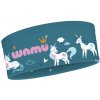 Wamu Športová čelenka Jednorožce petrolejová Veľ. M
