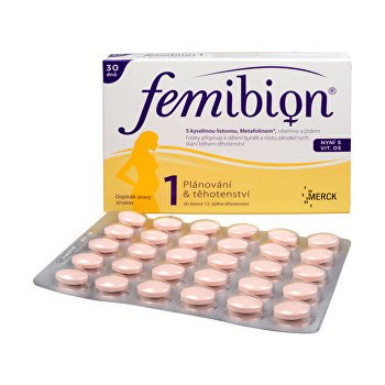 FemiBion 1 s vitamínom D3 30 tabliet
