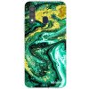 Picasee silikónový prehľadný obal pre Samsung Galaxy A40 A405F - Green Gold