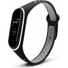 Xiaomi Mi Band 3/4 náhradný náramok - Športový priedušný perforovaný Farba: Čierno šedá MBSCZ-4SPPRCS