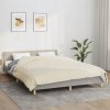 Deka VidaXL polyester 200 cm x 220 cm béžová