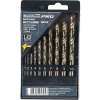 BORMANN Pro 10ks HSS-Co M35 Sada kobaltových vrtákov 1-10mm (BHT4822)