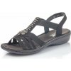Dámske sandále RIEKER 60806-00 čierna S6 42