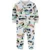 CARTERS CARTER'S Overal na zips Sleep&Play Grey Vehicles chlapec