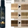 Indola Color Style Mousse Medium Blonde tónovací Stylingová pěna 200 ml