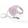 Vodítko Flexi Comfort páska S 5m svetloružové (do 15kg)