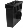 Bielbet B125 B55125130X280 zberná plastová vpust s liatinovou mrežou 333 x 130 x 300 mm 55 mm | cena za kus