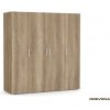 Drevona, Skriňa, REA VENEZIA 4, dub canyon (REA VENEZIA 4 kombinovaná skriňa)