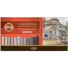 Koh-I-Noor gioconda hard pastels sada suchých pastelov browns 12 ks
