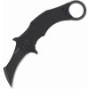 FOX knives FE-016 EDGE THE CLAW 2 vreckový taktický nôž - karambit 6,9 cm, čierna Stonewash, G10