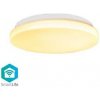 Nedis WIFILAW11WT- Stropní světlo SmartLife | Kulaté | Průměr: 260 mm | 1820 lm | RGB/Warm to Cool White, F WIFILAW11WT